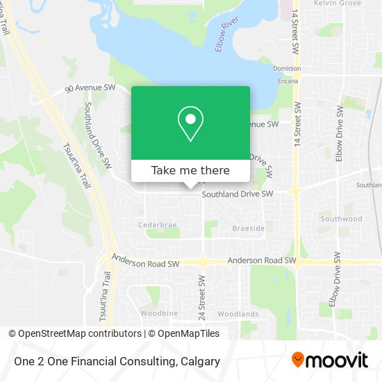 One 2 One Financial Consulting map