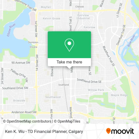 Ken K. Wu - TD Financial Planner map