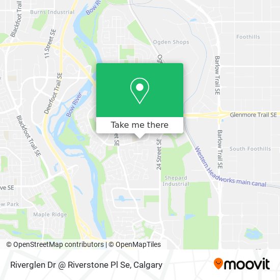 Riverglen Dr @ Riverstone Pl Se map