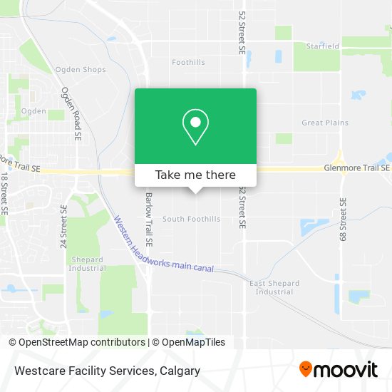 Westcare Facility Services map