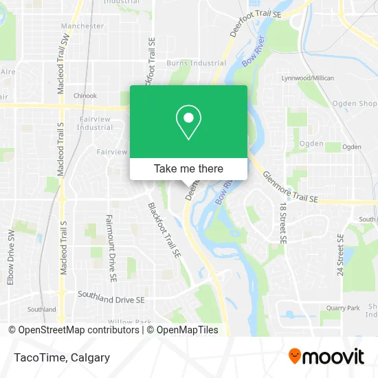 TacoTime map