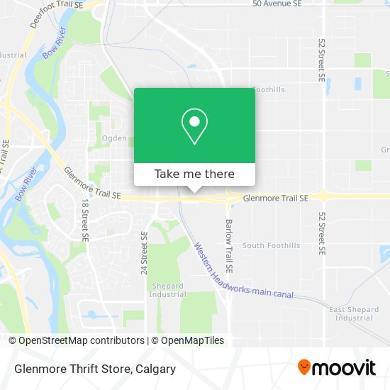 Glenmore Thrift Store plan