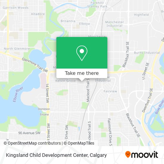 Kingsland Child Development Center map