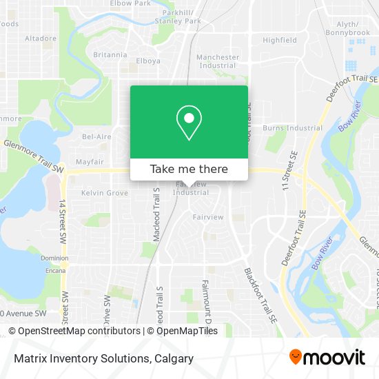 Matrix Inventory Solutions map