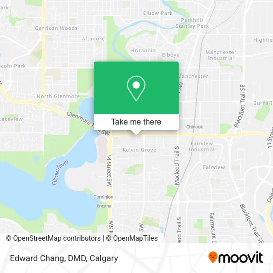 Edward Chang, DMD map