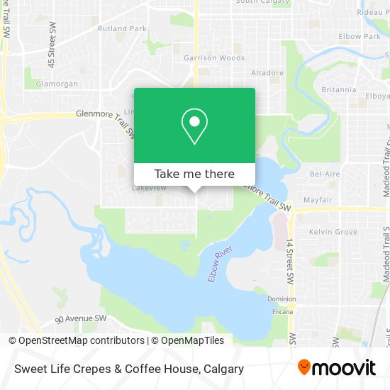 Sweet Life Crepes & Coffee House plan
