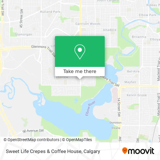 Sweet Life Crepes & Coffee House map