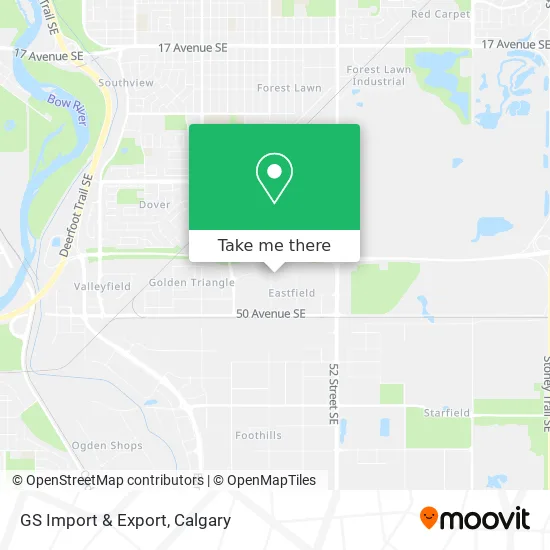 GS Import & Export map