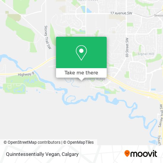 Quinntessentially Vegan map