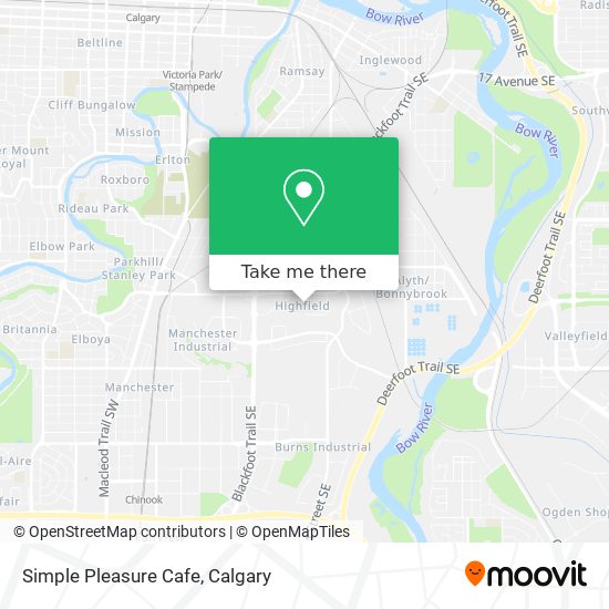Simple Pleasure Cafe plan