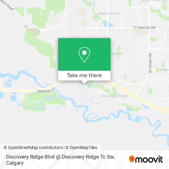 Discovery Ridge Blvd @ Discovery Ridge Tc Sw map