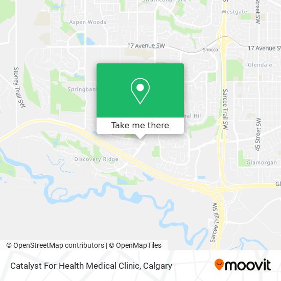 Catalyst For Health Medical Clinic map