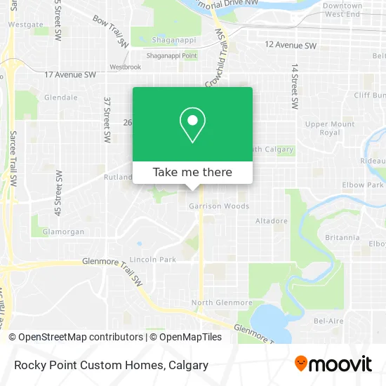 Rocky Point Custom Homes map