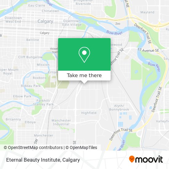 Eternal Beauty Institute map