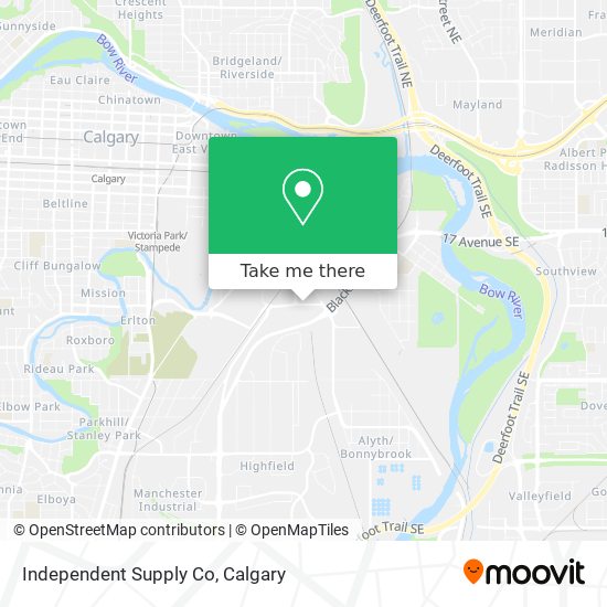 Independent Supply Co map