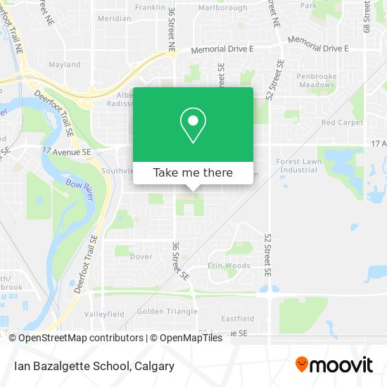 Ian Bazalgette School map