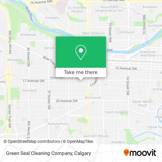 Green Seal Cleaning Company map