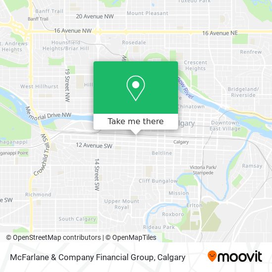 McFarlane & Company Financial Group map