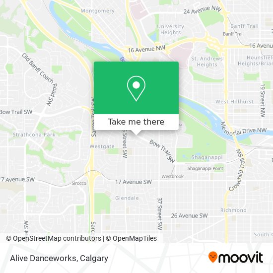 Alive Danceworks plan