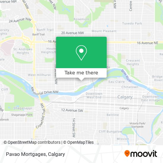 Pavao Mortgages map