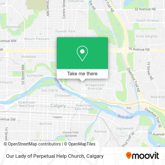 Our Lady of Perpetual Help Church map