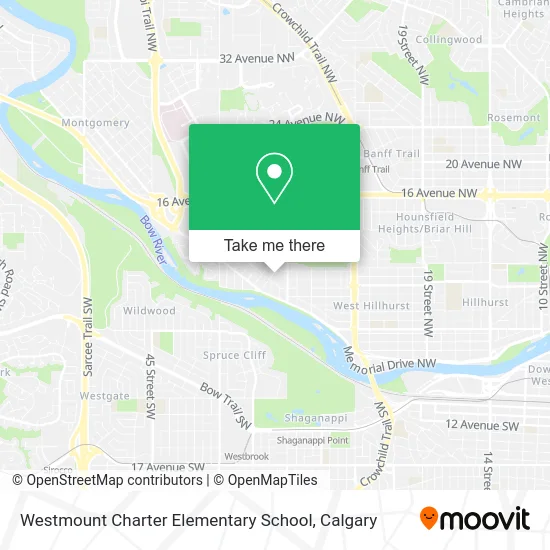 Westmount Charter Elementary School map