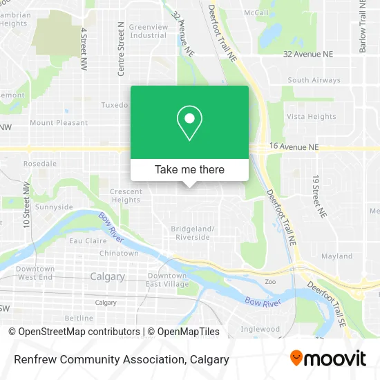 Renfrew Community Association map