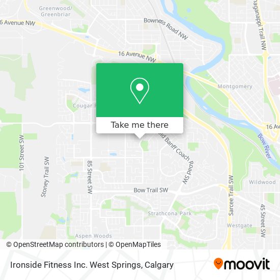 Ironside Fitness Inc. West Springs map