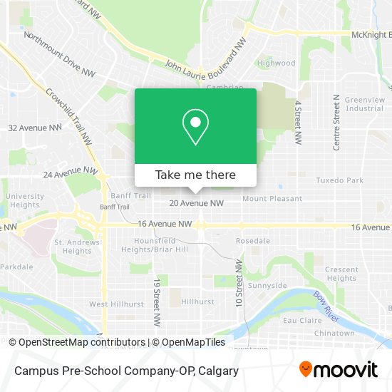 Campus Pre-School Company-OP map