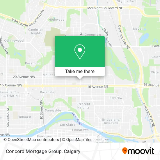 Concord Mortgage Group map