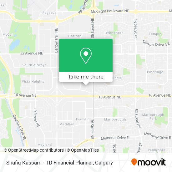 Shafiq Kassam - TD Financial Planner map