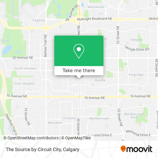 The Source by Circuit City map