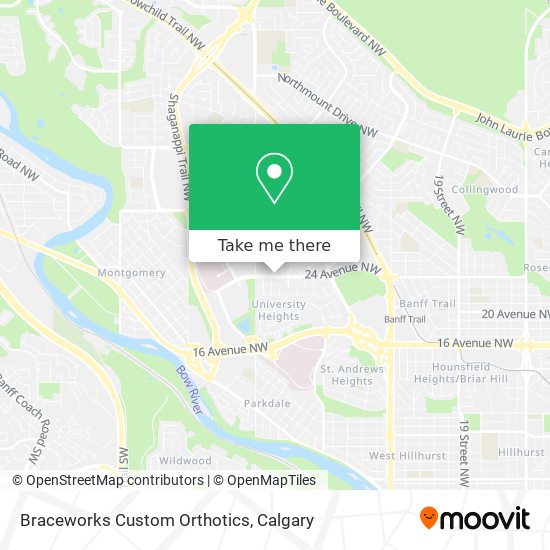 Braceworks Custom Orthotics map