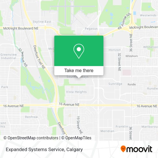 Expanded Systems Service map