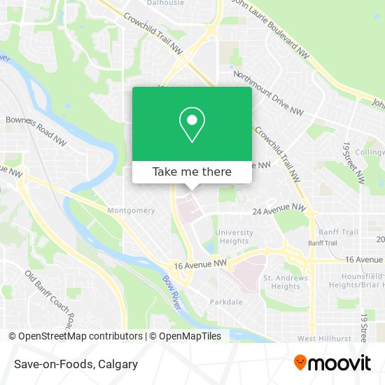 Save-on-Foods map