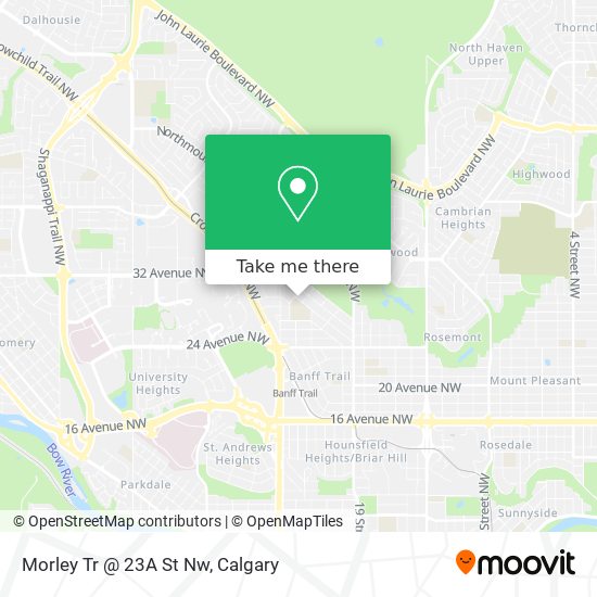 Morley Tr @ 23A St Nw map