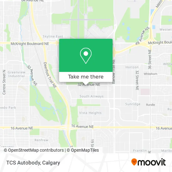 TCS Autobody map
