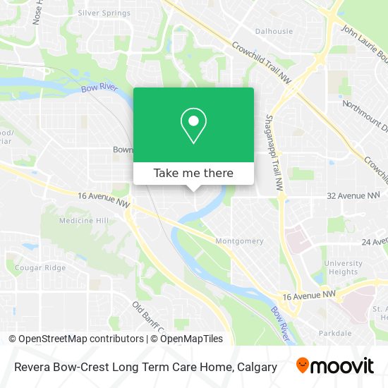 Revera Bow-Crest Long Term Care Home plan