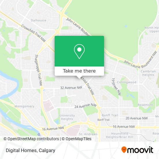 Digital Homes map