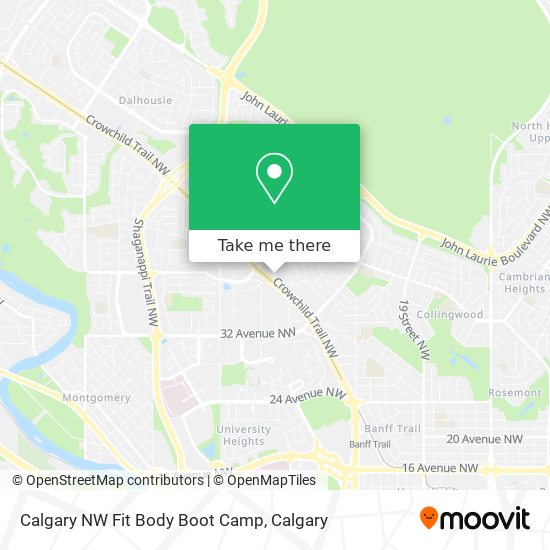 Calgary NW Fit Body Boot Camp plan