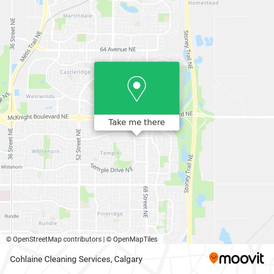 Cohlaine Cleaning Services map