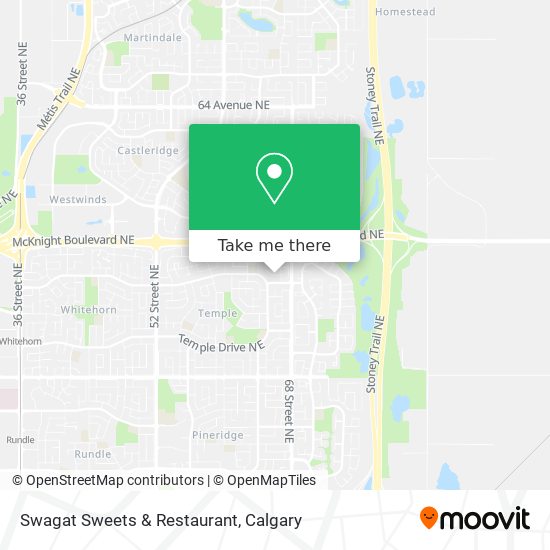 Swagat Sweets & Restaurant map