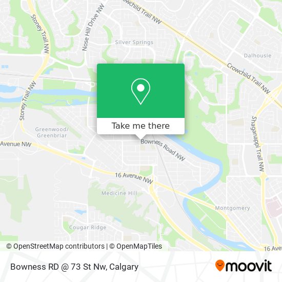 Bowness RD @ 73 St Nw map