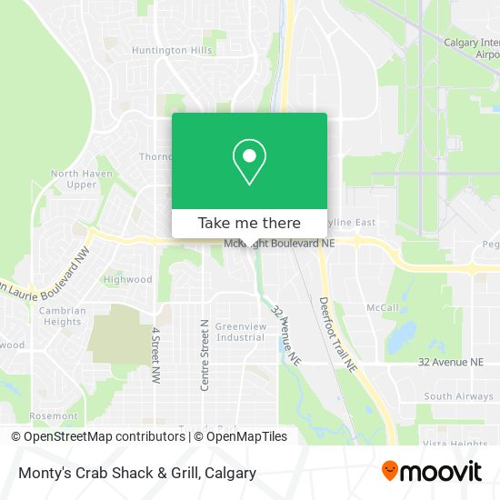 Monty's Crab Shack & Grill plan