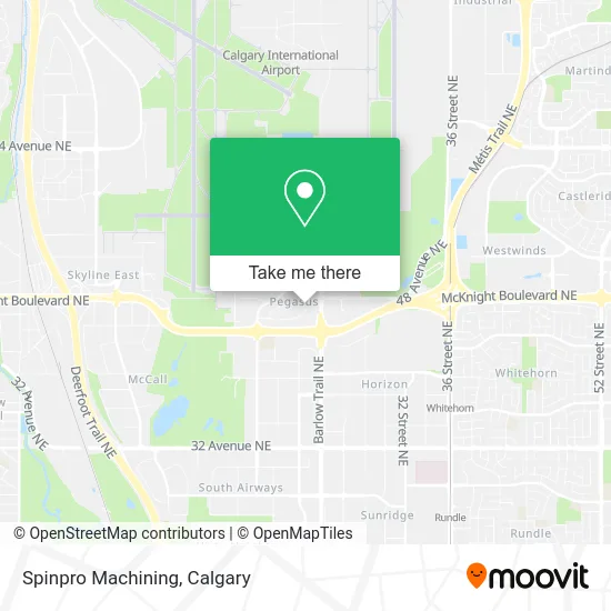 Spinpro Machining map