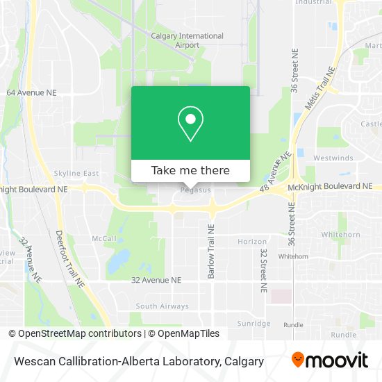 Wescan Callibration-Alberta Laboratory map