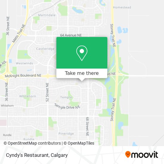 Cyndy's Restaurant map