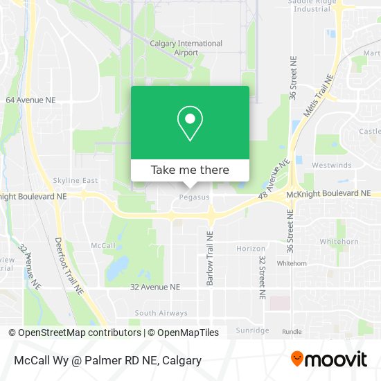 McCall Wy @ Palmer RD NE map