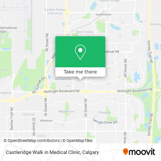 Castleridge Walk in Medical Clinic plan