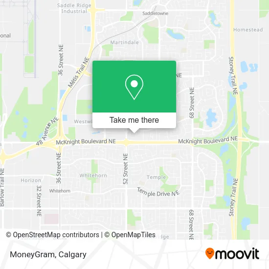 MoneyGram map